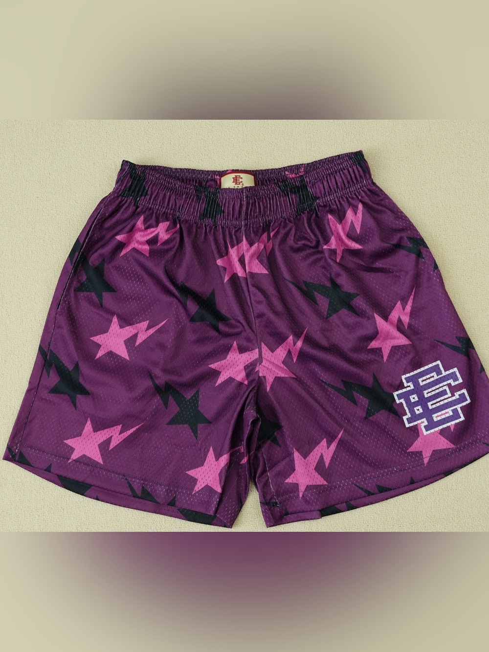 Eric Emanuel Miami Purple shorts- medium